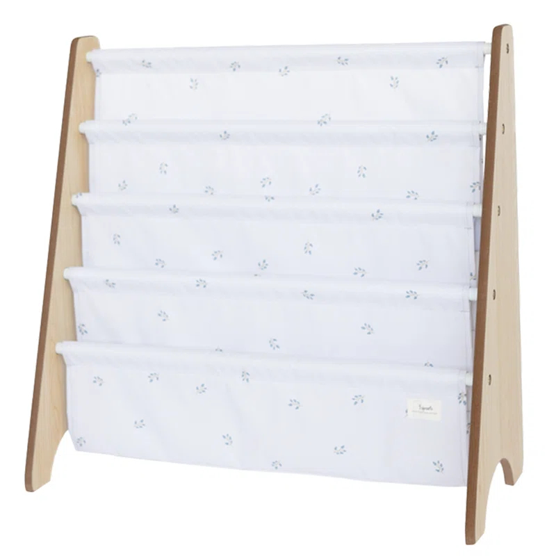3 Sprouts 3 Sprouts - Book Shelf - Kids Book Rack Organizer  - Baby Room Bookcase
