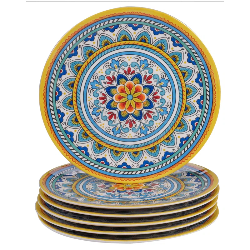 Certified International Certified International Portofino Set/6 Dinner Plate 11" (Set of 6)
