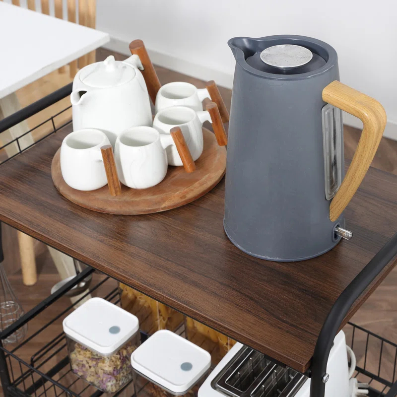 HomCom Kitchen Cart