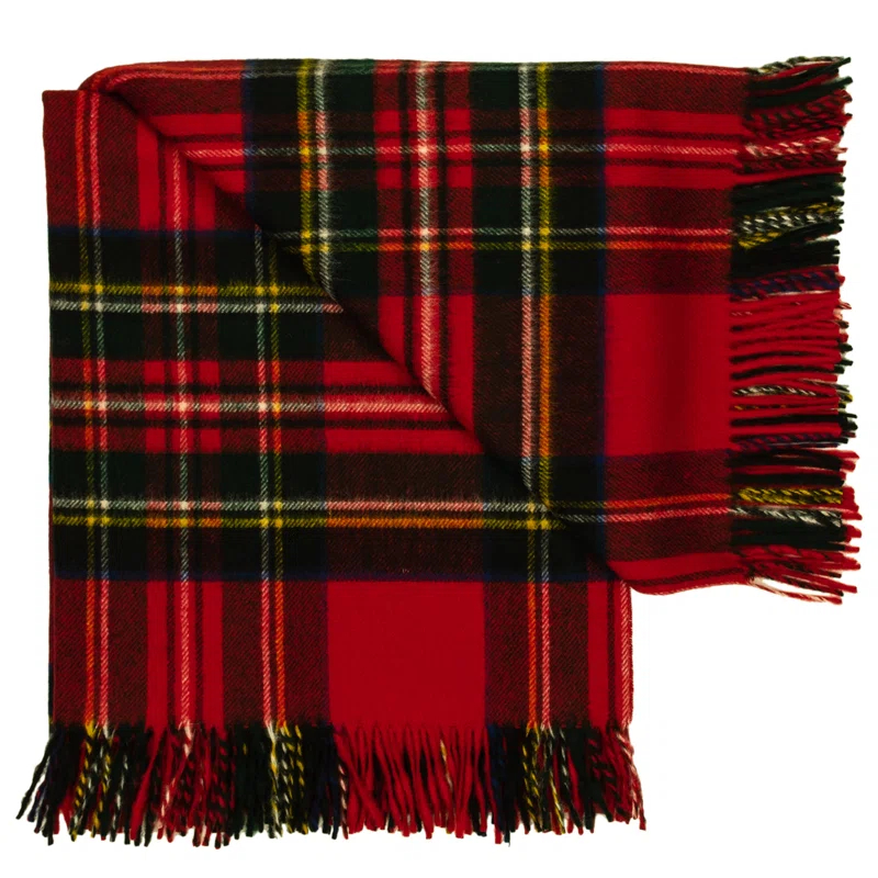 Prince of Scots Hand Woven Throw Blanket