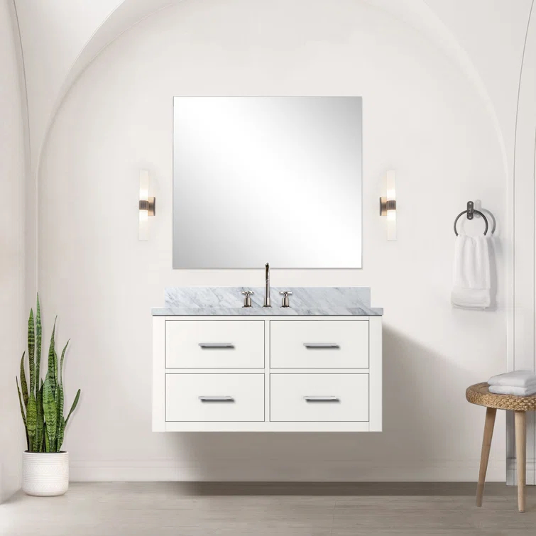 Lexora Castor 36 in W x 22 in D Single Bath Vanity