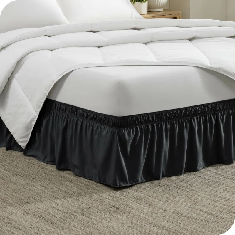 Bare Home Ruffled Wrap Around Bed Skirt