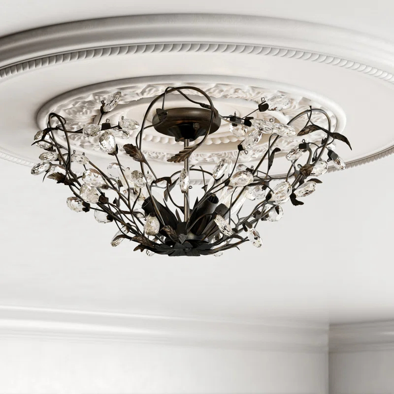 Kelly Clarkson Home Michelle LED Semi Flush Mount
