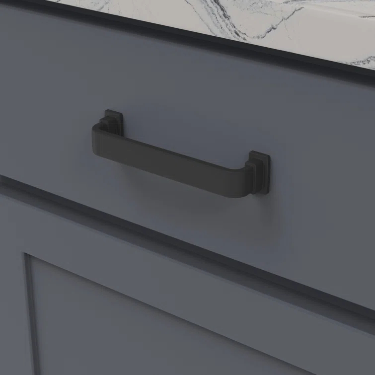 Belwith Keeler Brighton Collection Pull 5-1/16 Inch (128Mm) Center To Center Brushed Golden Brass Finish