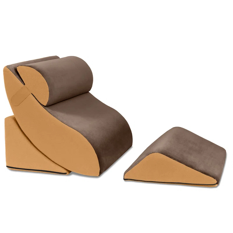 Avana Kind Bed 4-Piece Orthopedic Support Wedge Pillow Comfort System