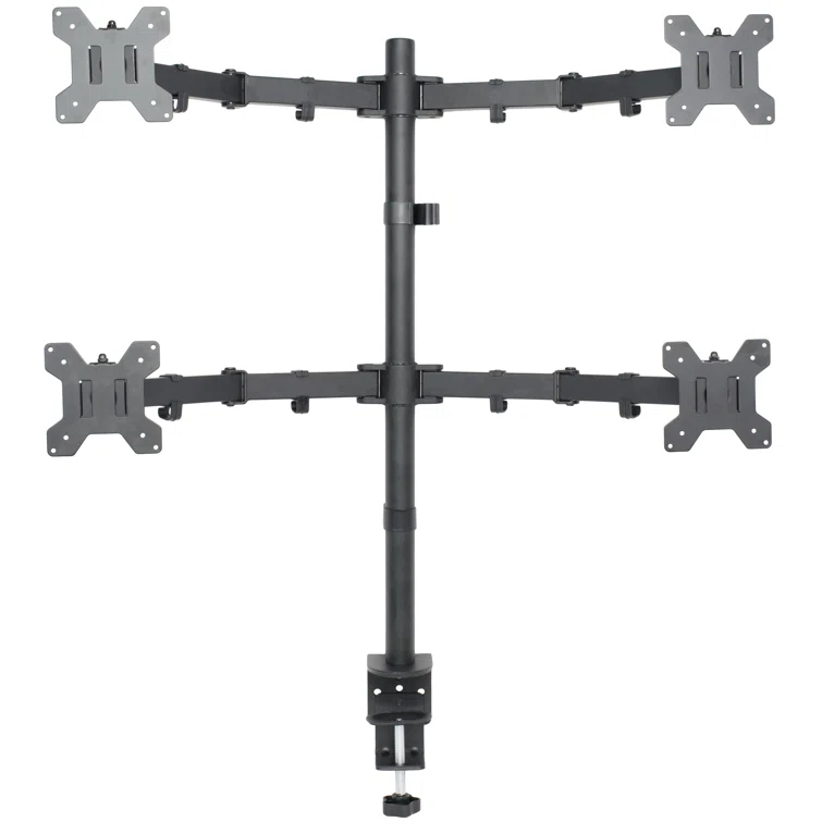 Vivo Quad Monitor Desk Mount