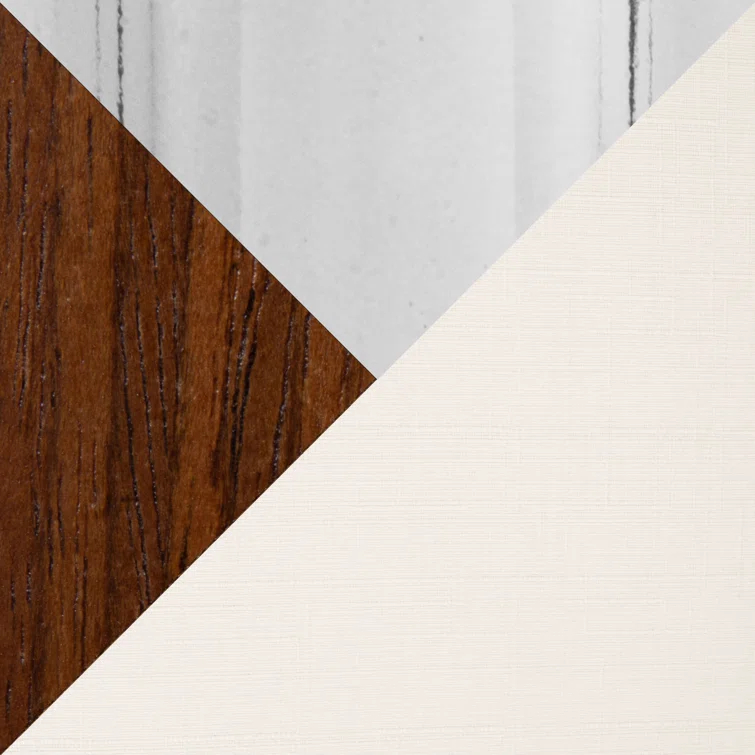 LumiSource Swivel Upholstered Counter Stool (Set of 2)