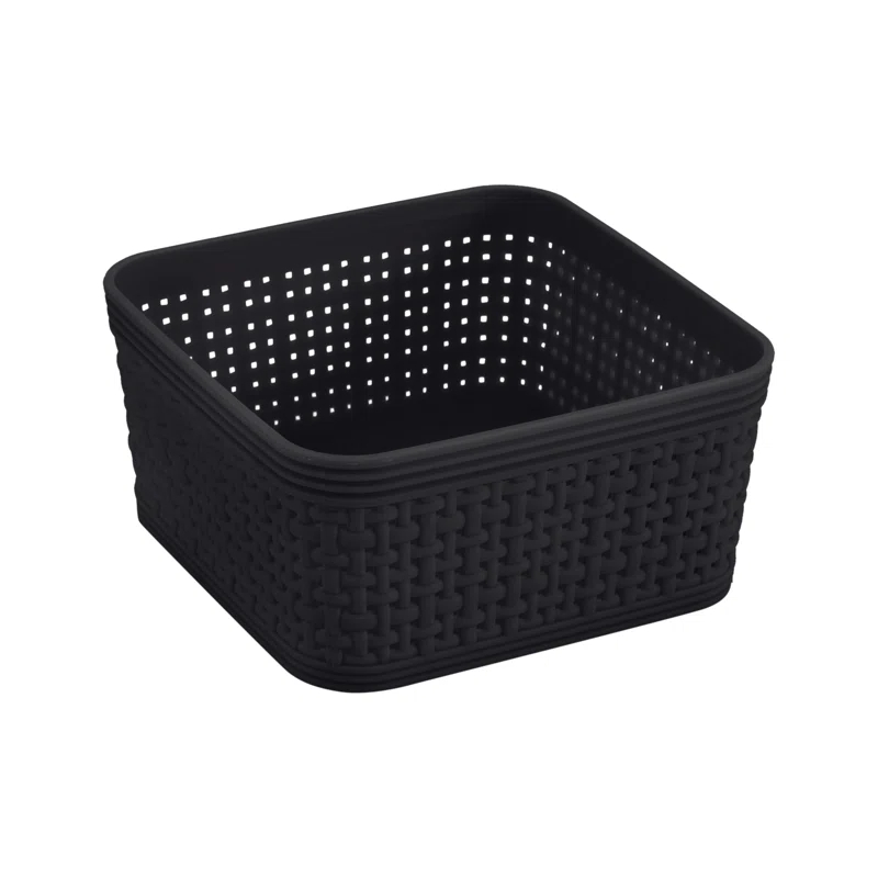 Simplify Simplify Plastic Basket (Set of 6)