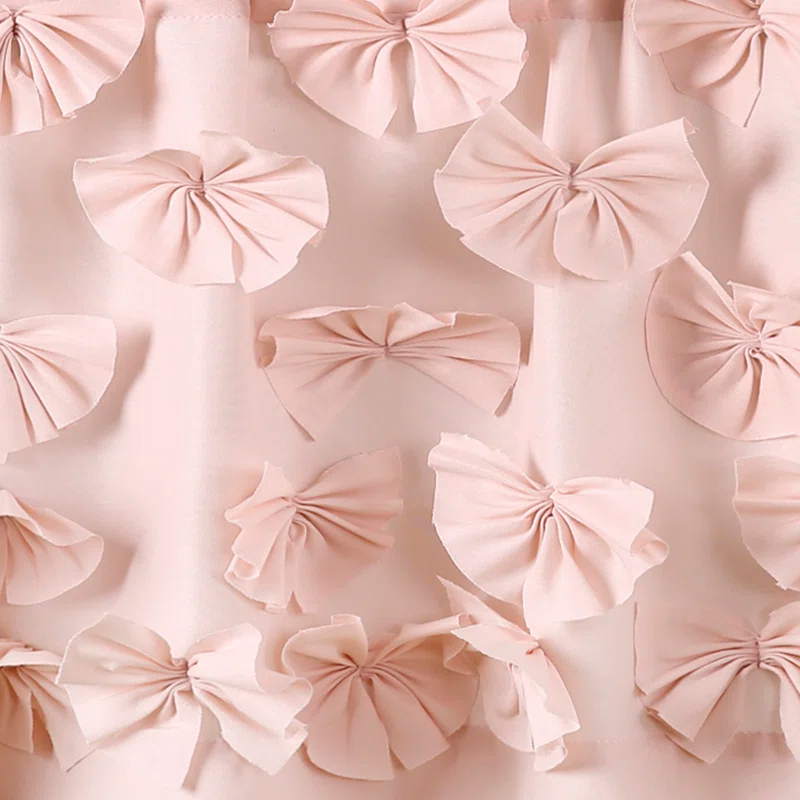 Lush Decor Scalloped 52'' W Window Valance