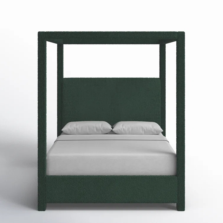 Upholstered Canopy Bed