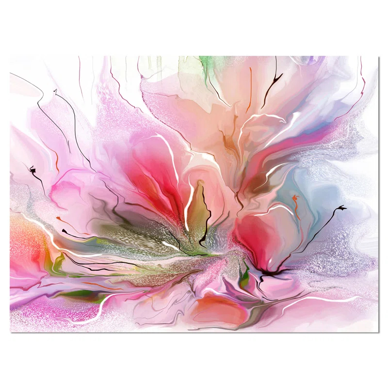 Design Art " Lovely Painted Floral Design "