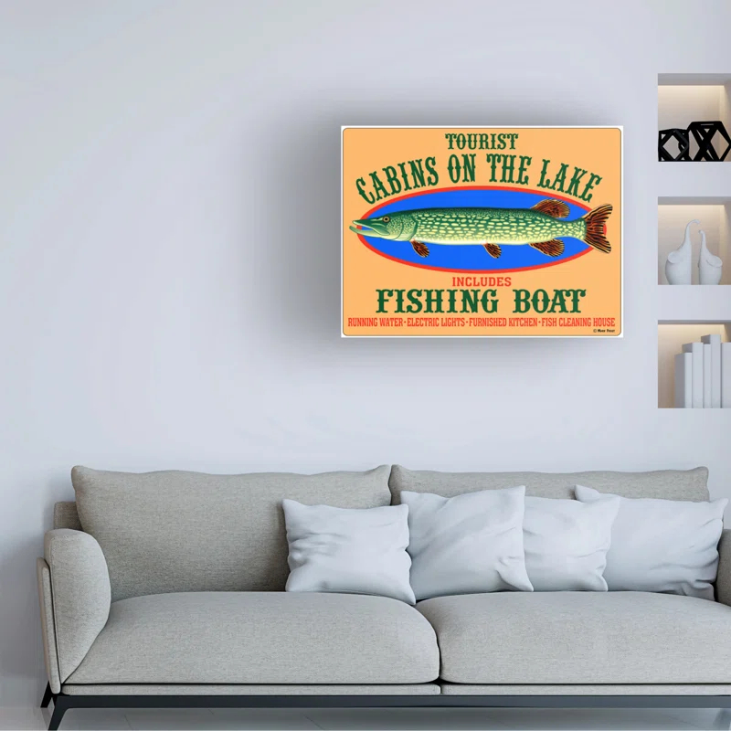 Loon Peak® " Tourist Cabins On The Lake " by Mark Frost