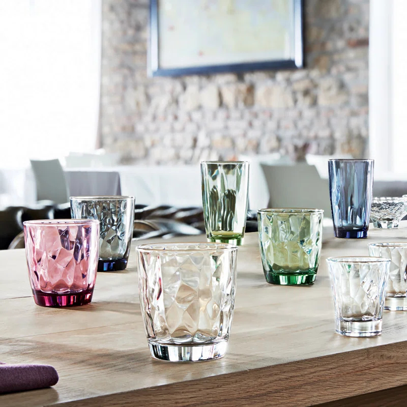 Bormioli Rocco Bormioli Rocco Diamond 13 oz. DOF Drinking Glasses (Set of 4)