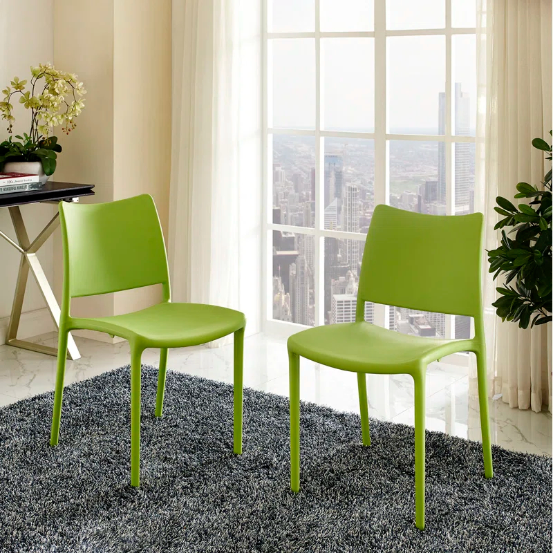 Modway Modway Hipster Plastic Dining Chair (Set of 2)