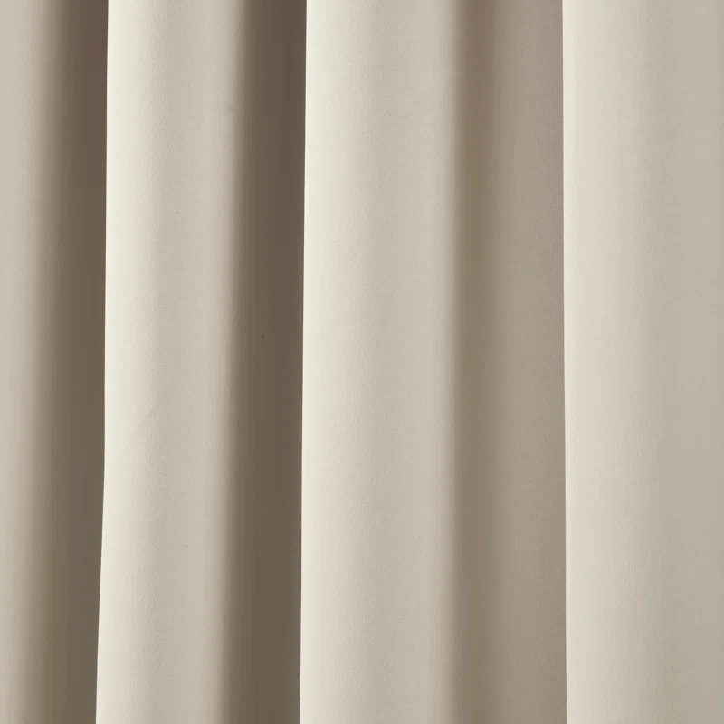 Lush Décor Insulated Grommet Blackout Polyester Blackout Curtains / Drapes Pair (Set of 2)