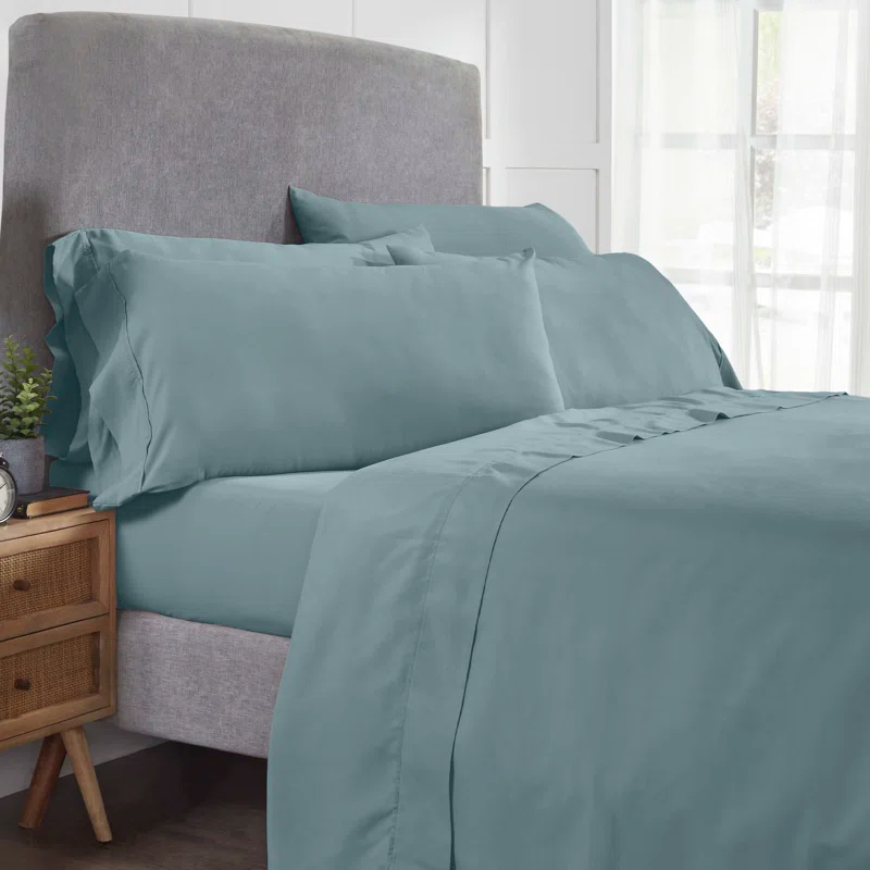 Modern Threads Modern Threads  Silky Soft Microfiber Wrinkle Free Sheets Luxurious Microfiber Bed Sheets