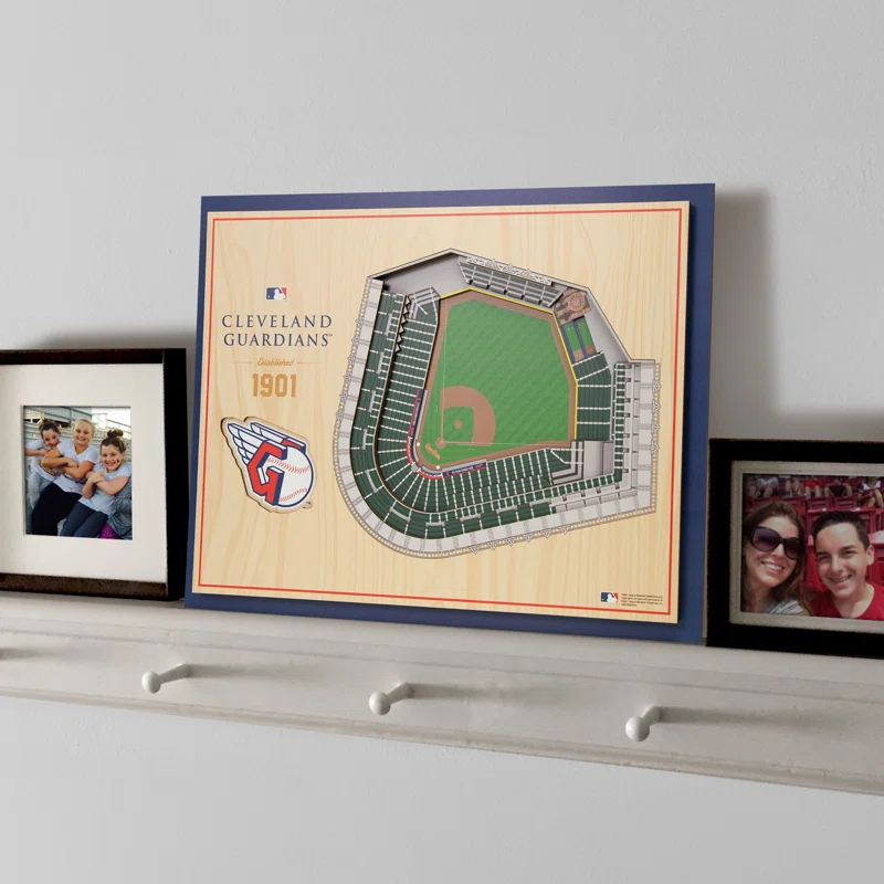 YouTheFan MLB 5-Layer StadiumViews 3D Wall Art