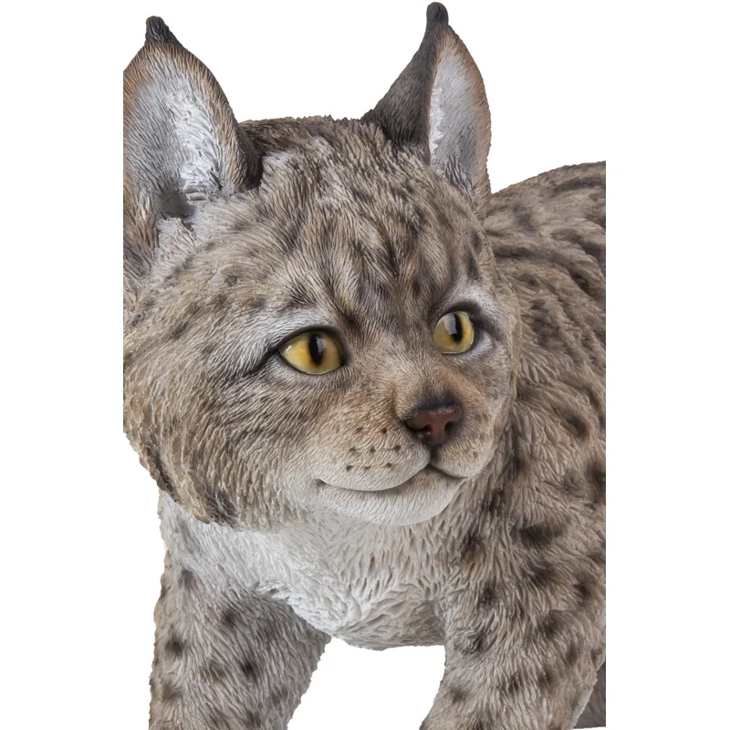 Hi-Line Gift Ltd. Lynx Kitten Statue