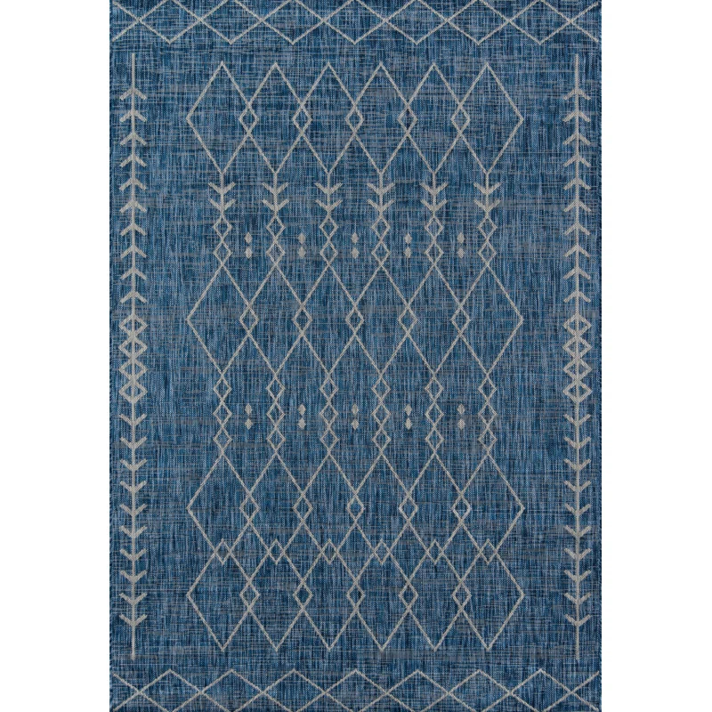 Novogratz Momeni Villa Monaco Power Loom Blue Rug