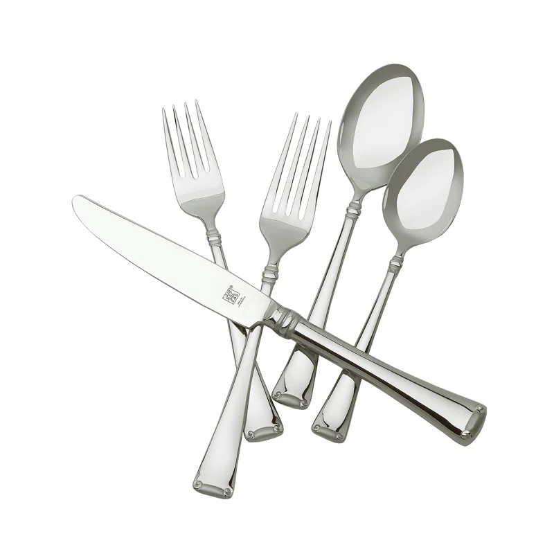 ZWILLING J.A. Henckels Angelico 45 Piece Flatware Set Matted/Polished