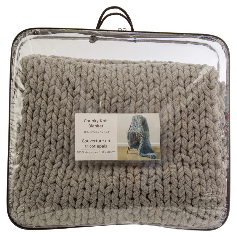 CTG Chunky Knit Blanket