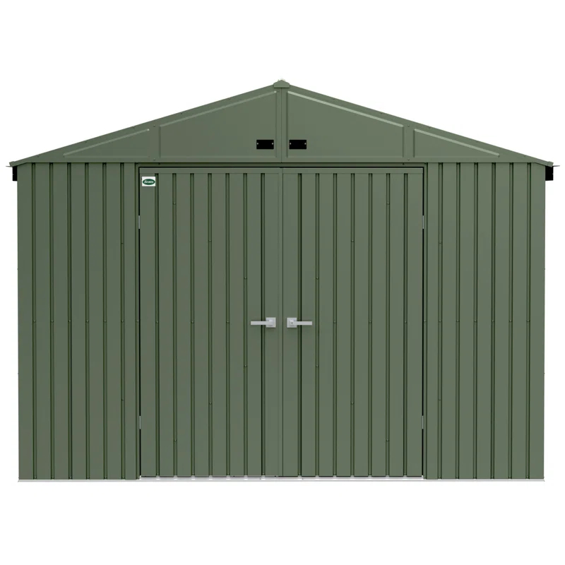 Scotts Lawn Care Storage Shed, 10x14, Green