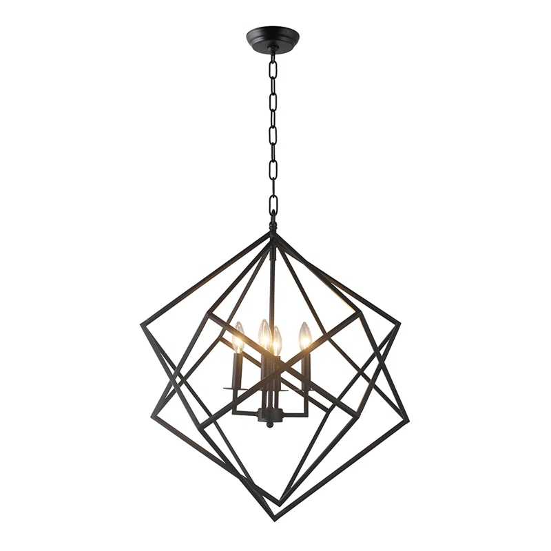 LITTLE TREE 4 - Light Dimmable Geometric Chandelier