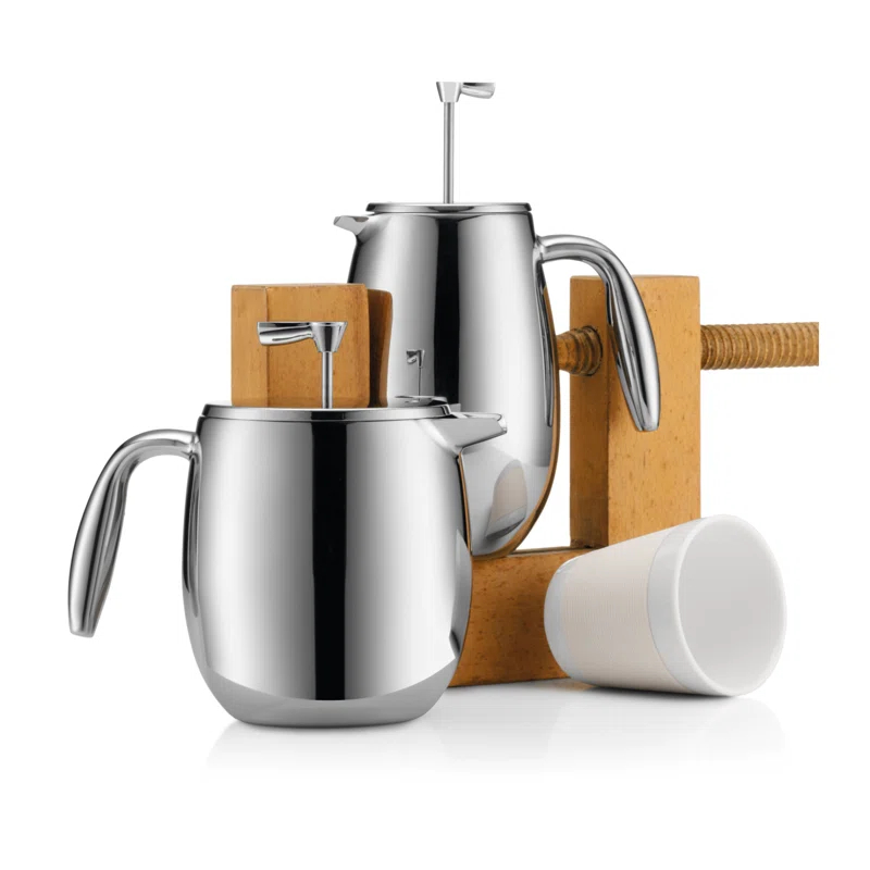 Bodum 1308-16 Bodum Columbia Double Wall Stainless Steel French Press Coffee Maker