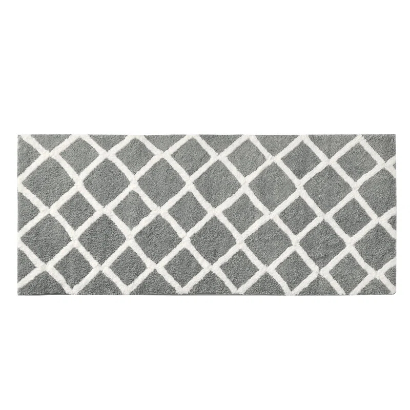 Madison Park Bittman Reversible High Pile Tufted Bath Rug