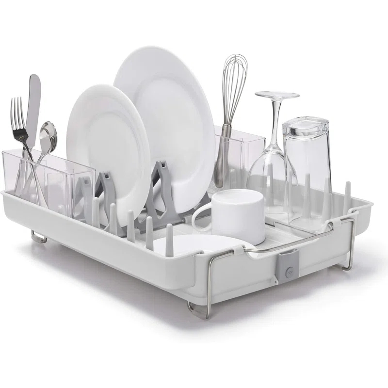 OXO OXO Stainless Steel Countertop Dish Rack