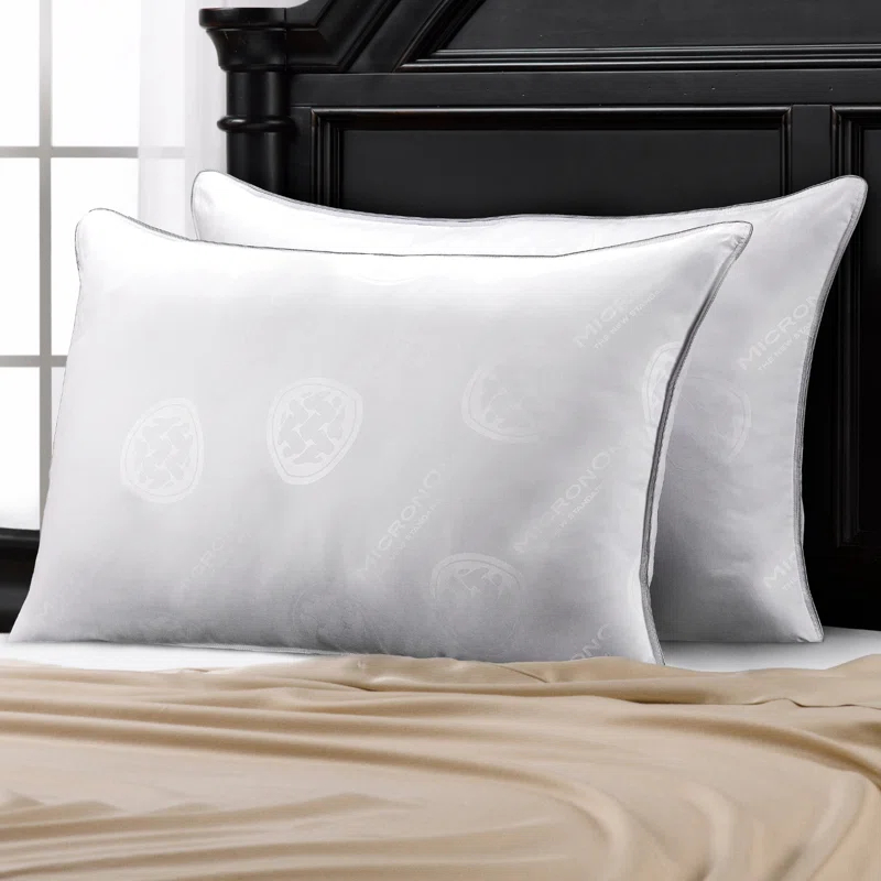 MicronOne Gel Fiber Plush Pillow (Set of 2)
