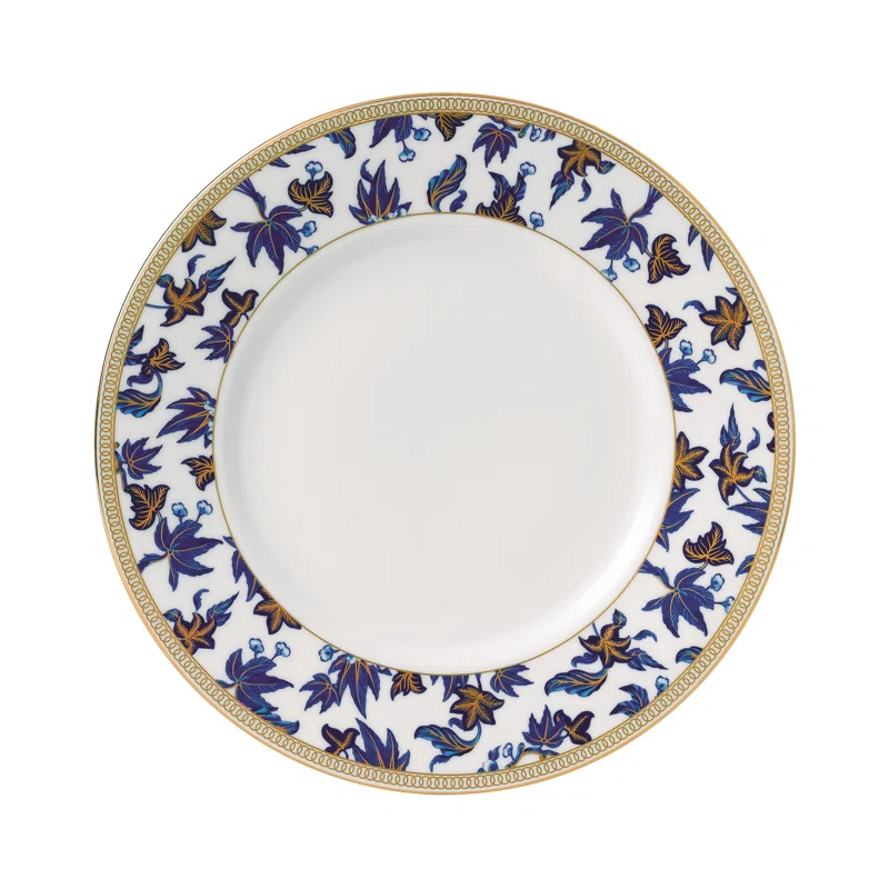 Hibiscus Wedgwood 9" Bone China Salad or Dessert Plate