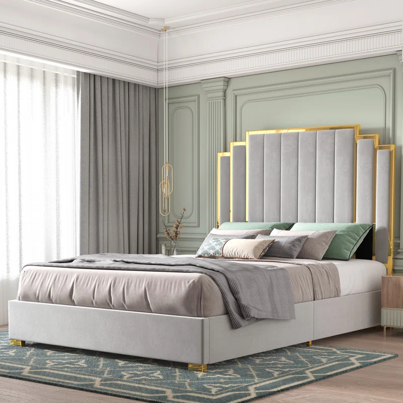 Willa Arlo™ Interiors Duncanville Upholstered Platform Bed