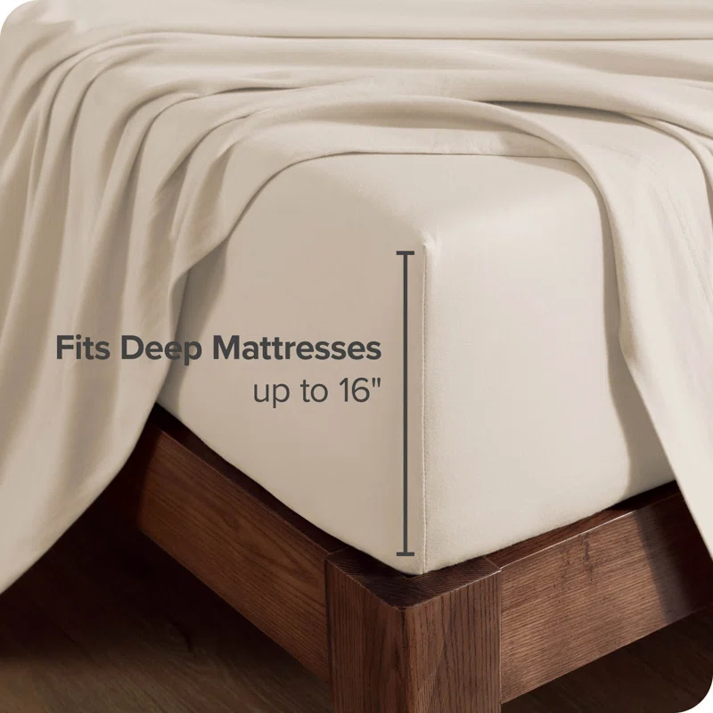 Bare Home Organic Cotton Jersey Sheet Set