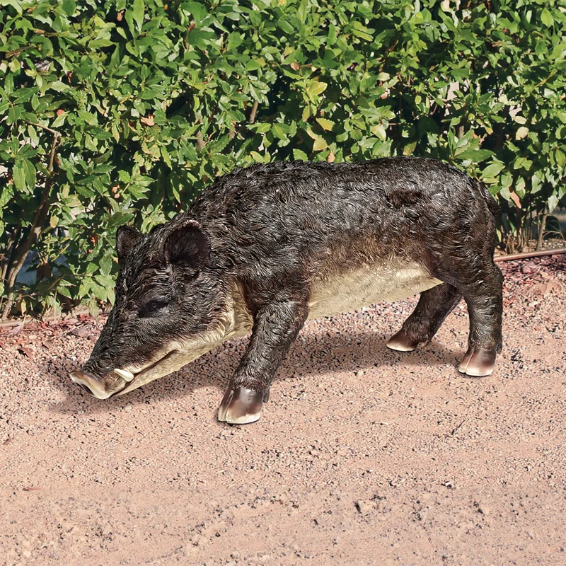 Design Toscano Razorback Wild Boar Statue
