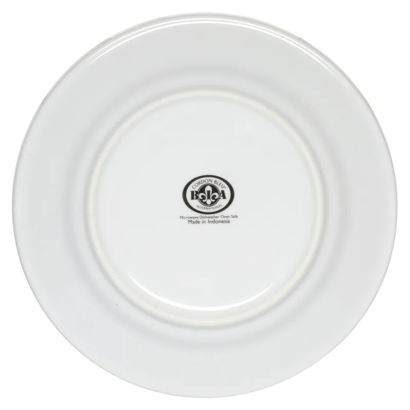 BIA Cordon Bleu 8-Inch Bistro Porcelain Salad Plate (Set of 4)