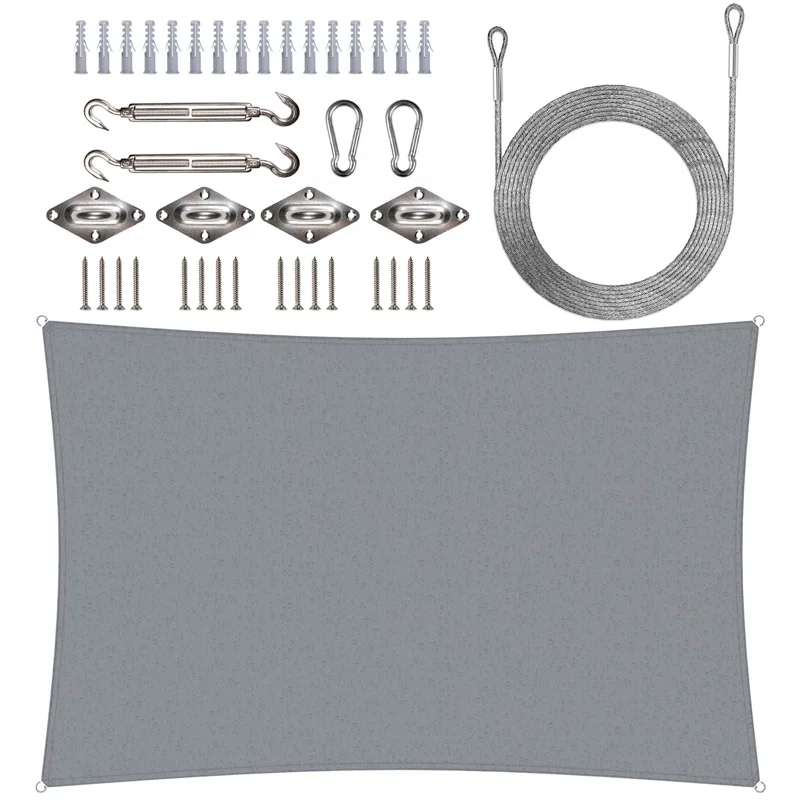 ColourTree 12' x 7' Rectangle Shade Sail