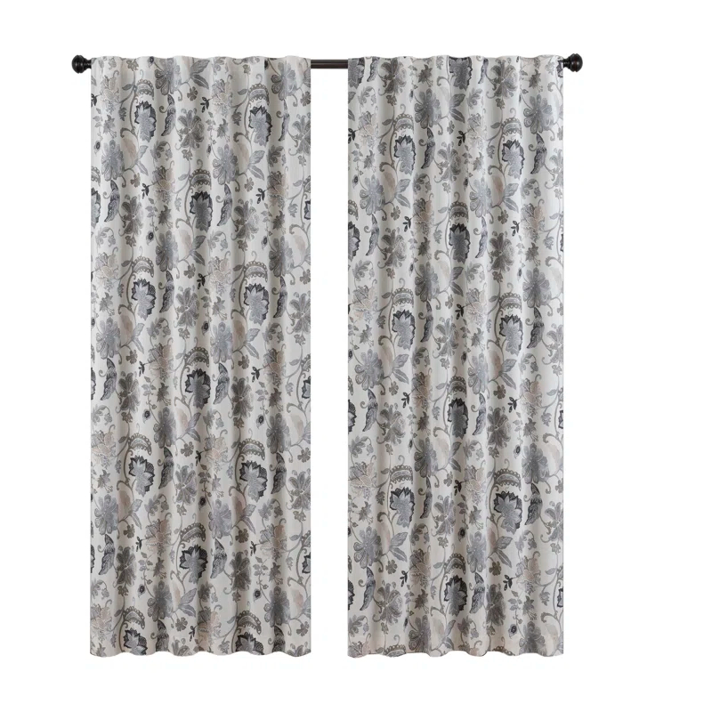 Nina Polyester Blackout Curtain Panel