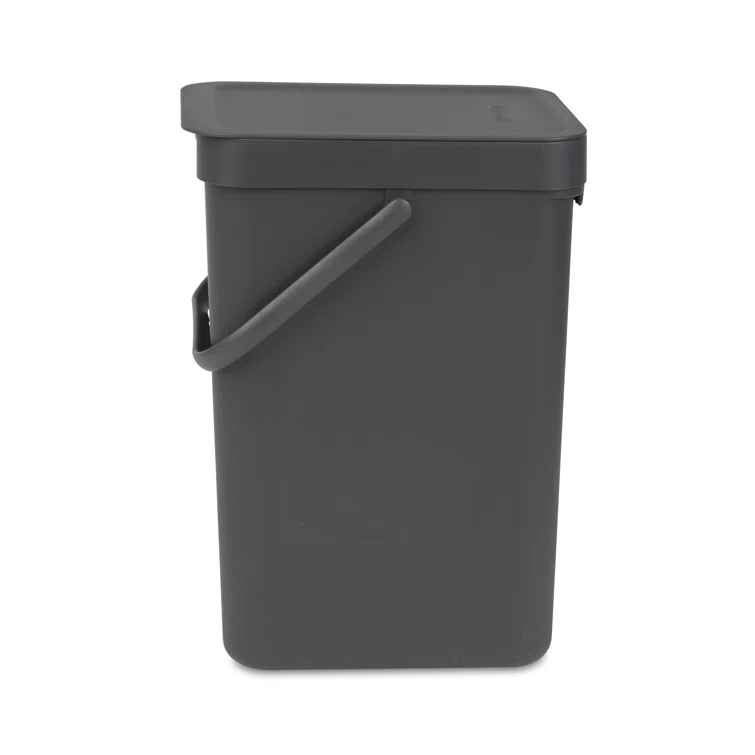 Brabantia Sort & Go Plastic Recycling Bin, 3.2 Gallon