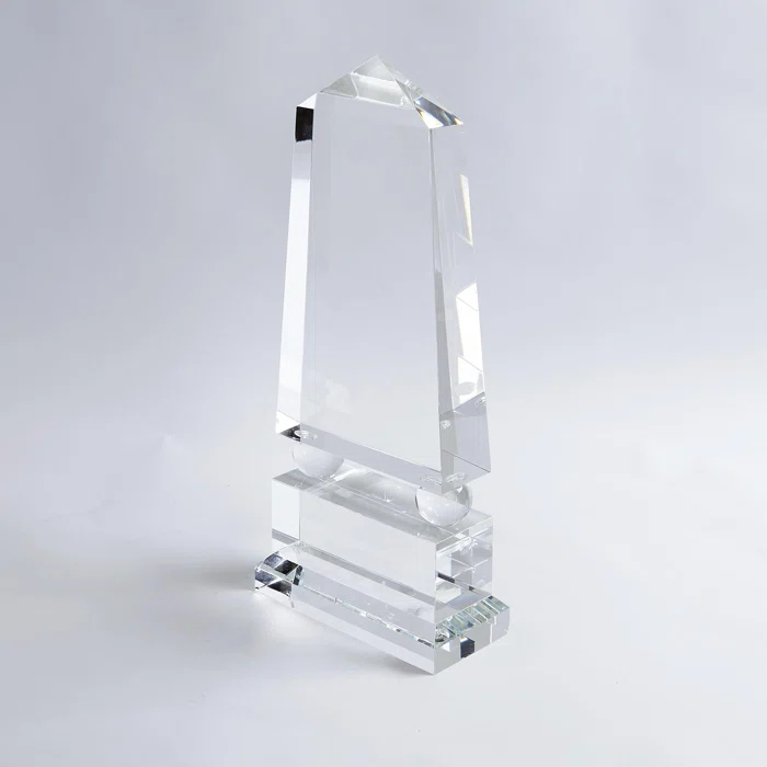 Global Views Crystal Obelisk-Wide