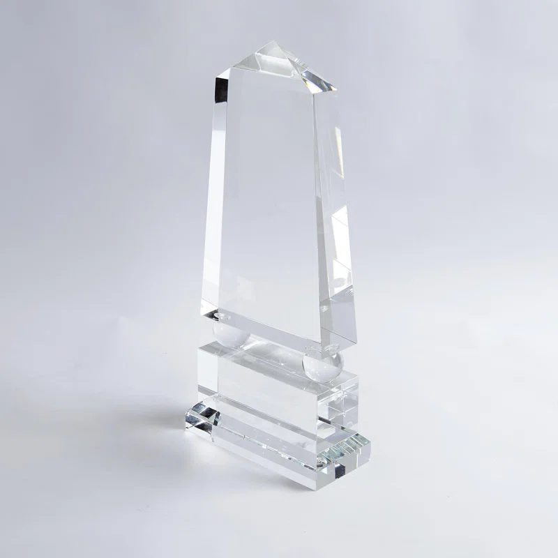 Global Views Crystal Obelisk-Wide