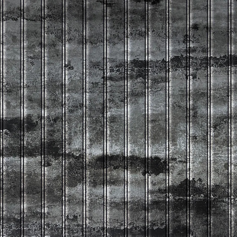 FromPlainToBeautifulInHours Beadboard - MirroFlex Faux Tin 4ft. x 8ft. Glue Up Wainscoting Panels - 96 sq.ft. (Set of 3)