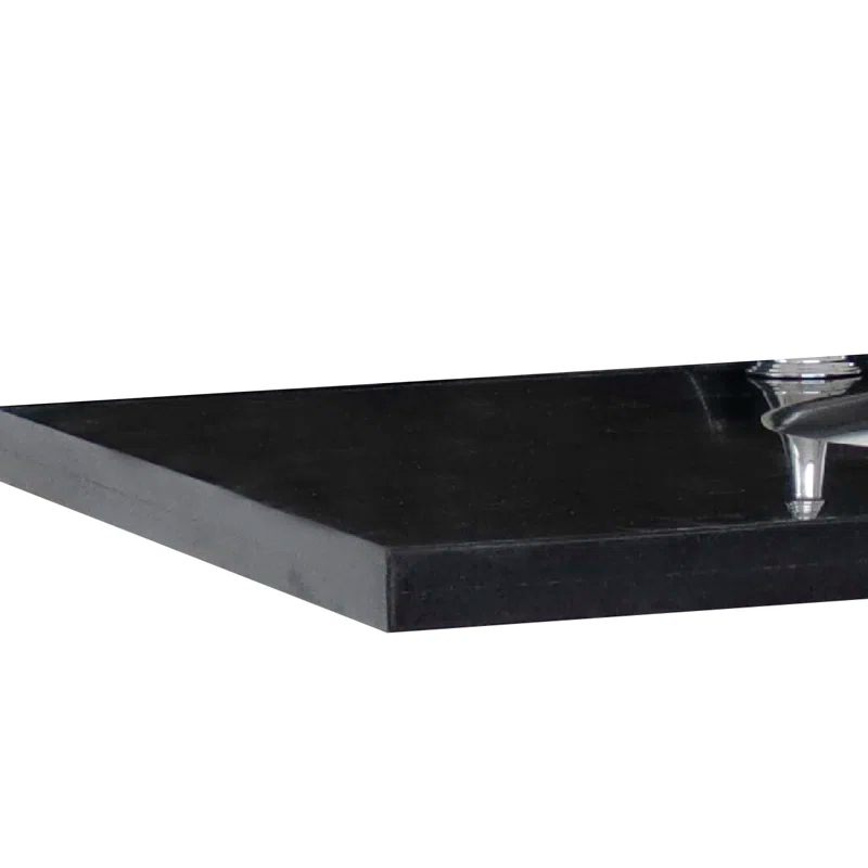 Bellaterra Home 49'' Granite Double Bathroom Vanity Top with Sink