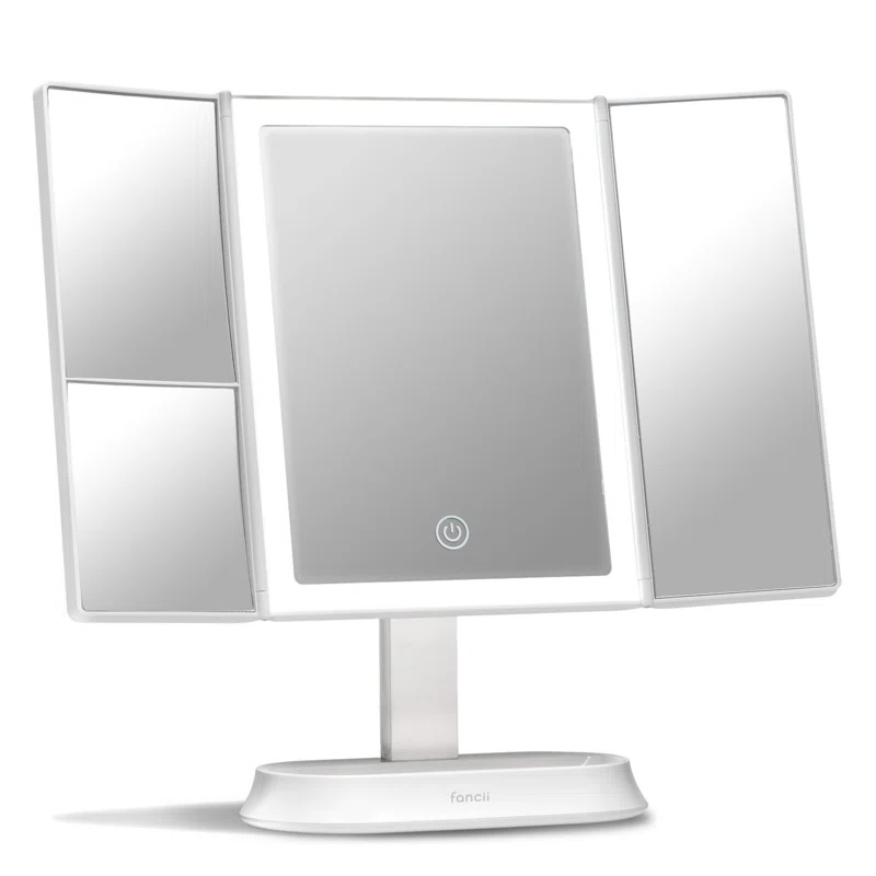 Fancii Modern Lighted Magnifying Makeup Mirror