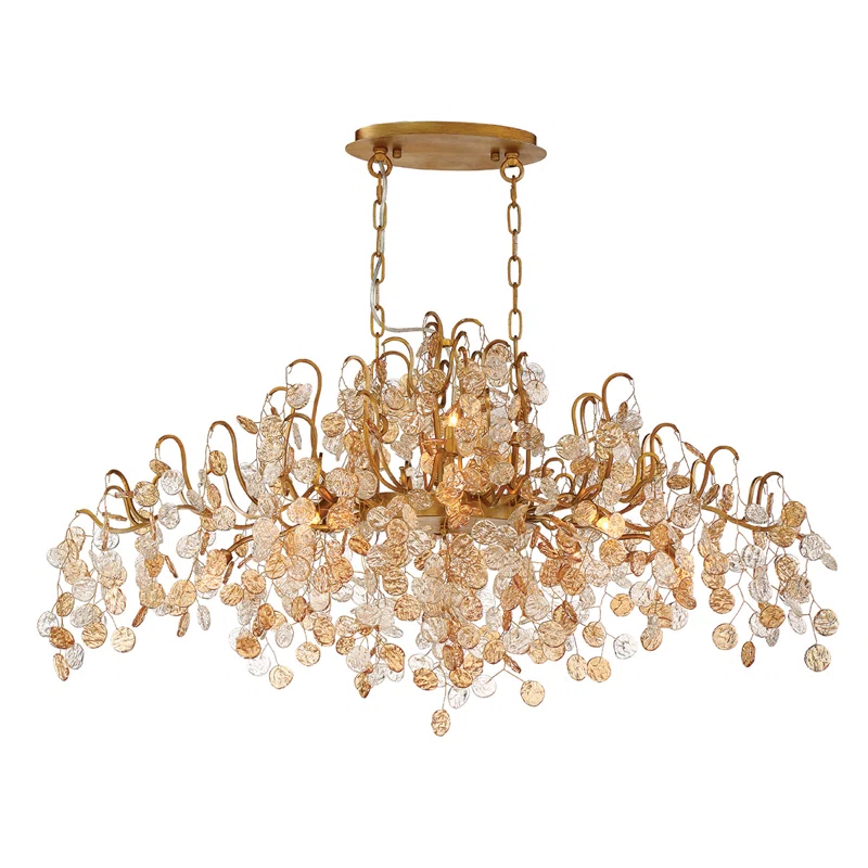 Campobasso 10 - Light Dimmable Geometric Chandelier