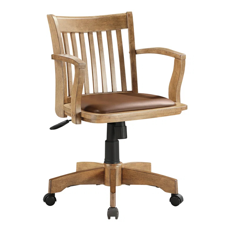 Office Star Products Genevieve Vinyl Bankers Chair