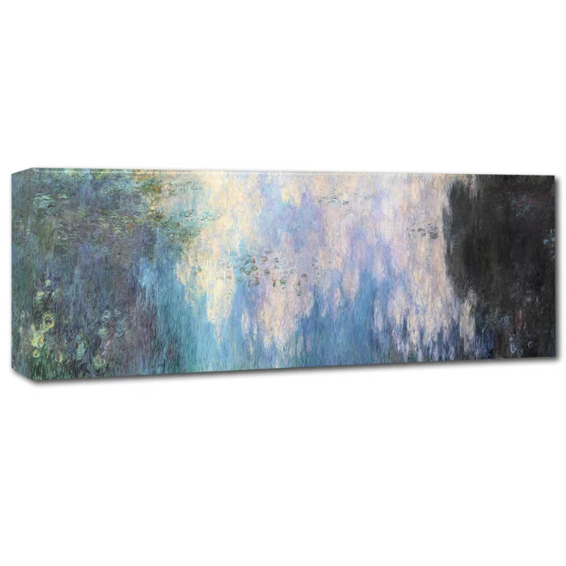 Vault W Artwork " The Water Lillies Clouds " by Claude Monet