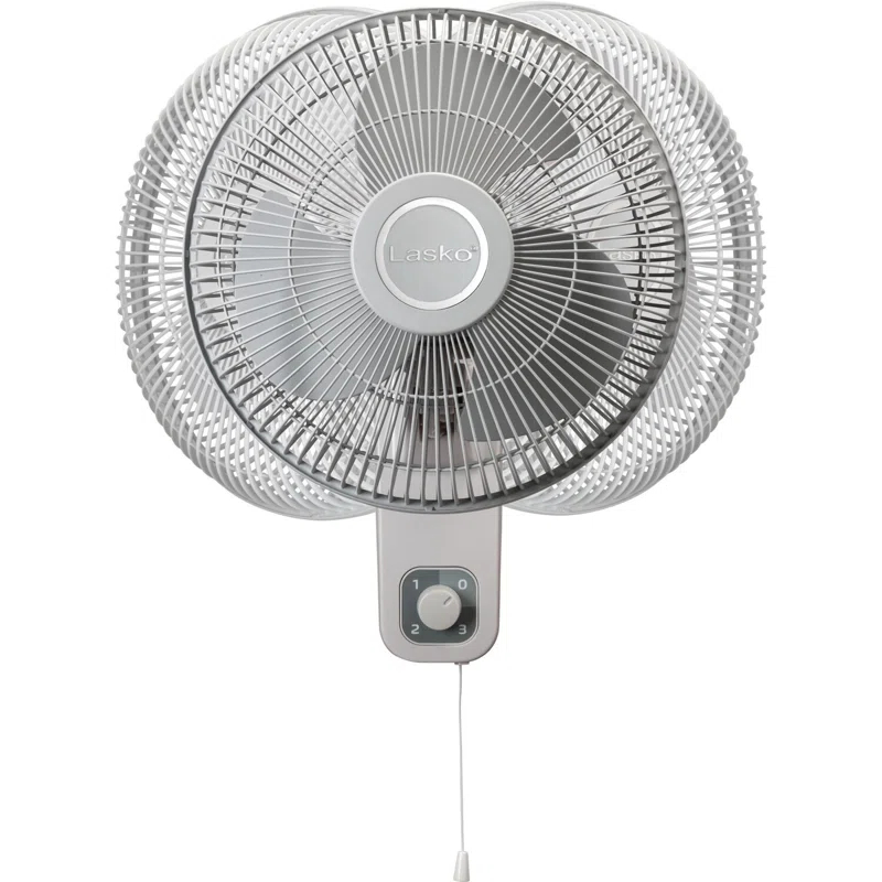 Lasko 12" Oscillating Wall Mounted Fan