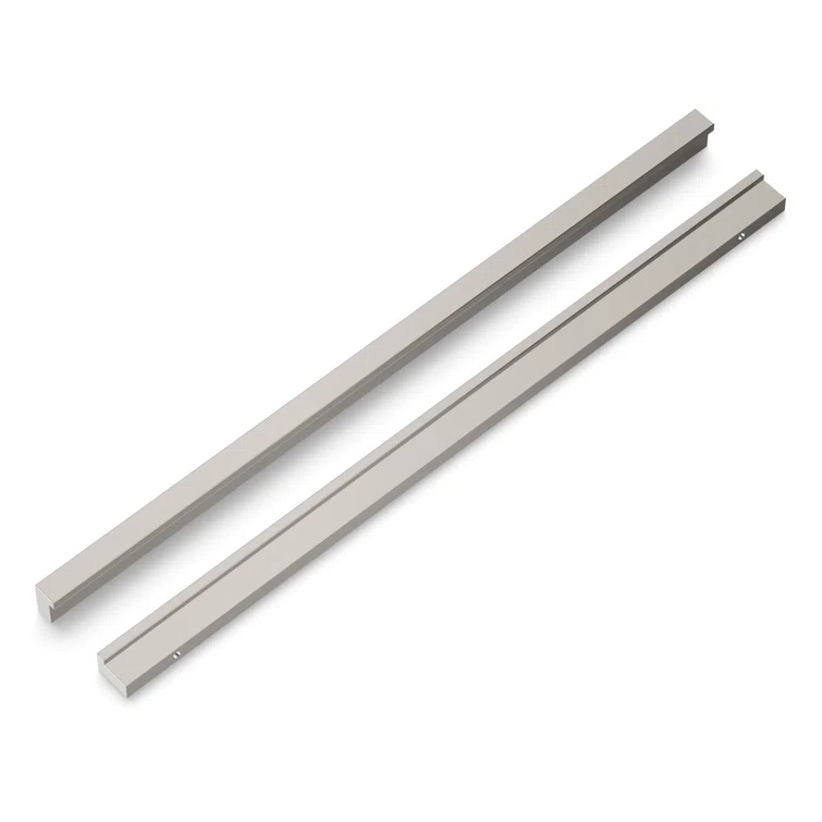 Hickory Hardware Streamline Kitchen Cabinet Handles, Solid Core Drawer Pulls for Cabinet Doors, 5-1/16" (128mm) (Set of 10)