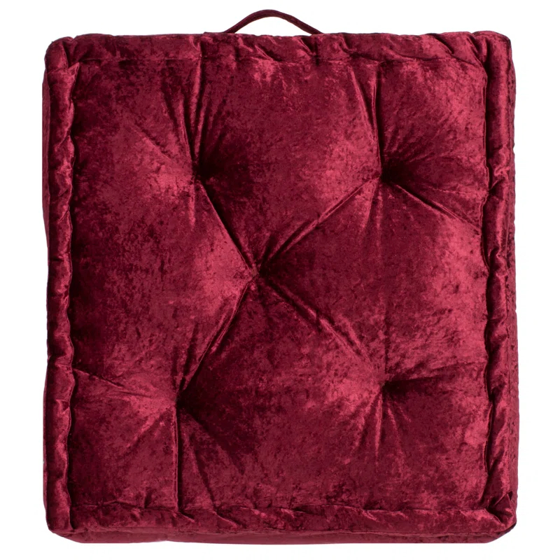 Belia Buttons Reversible Throw Pillow